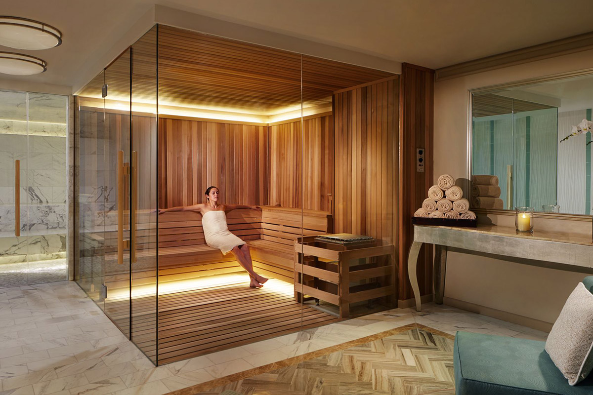 Traditional Sauna Room